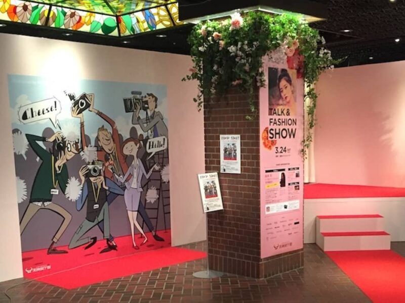 ファッションウィーク福岡2018様 トーク＆ファッションショーステージ施工