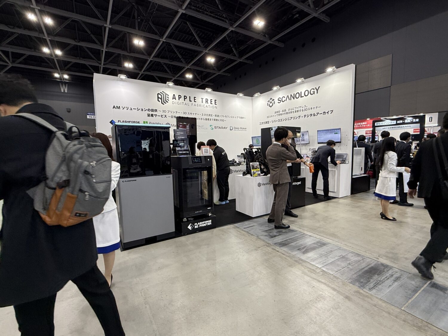 展示会ブース LEDサイネージ導入
