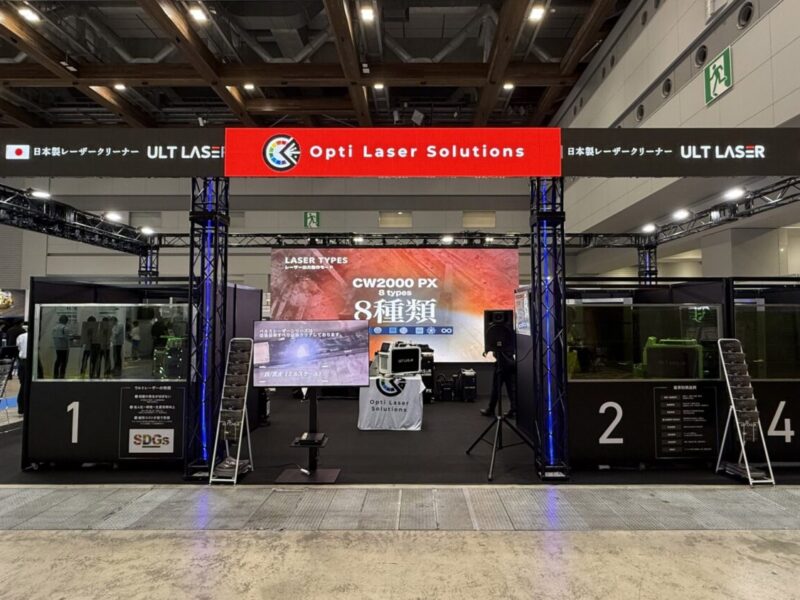 2025洗浄総合展 展示ブースLEDビジョン施工