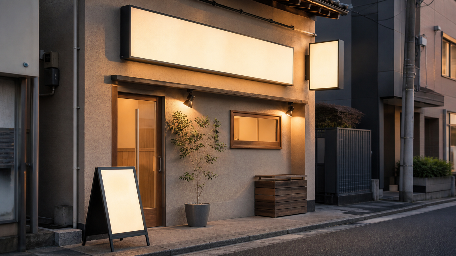 看板の種類と選び方｜業者への依頼から取り付けまでの流れ