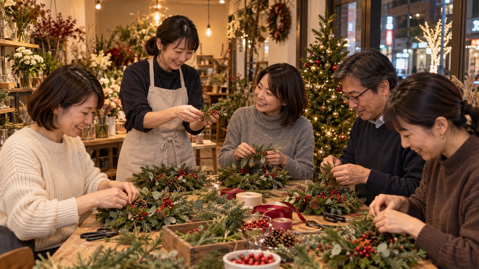 クリスマスイベントの企画で集客するには？お店の販促と海外の商店街の工夫