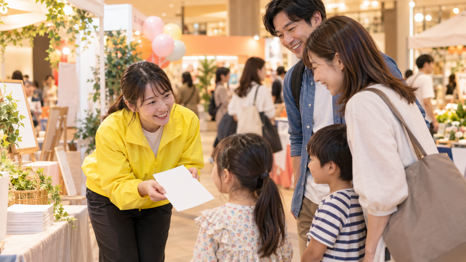 イベントの呼び込みのコツ｜足を止めてもらう声かけと立ち位置