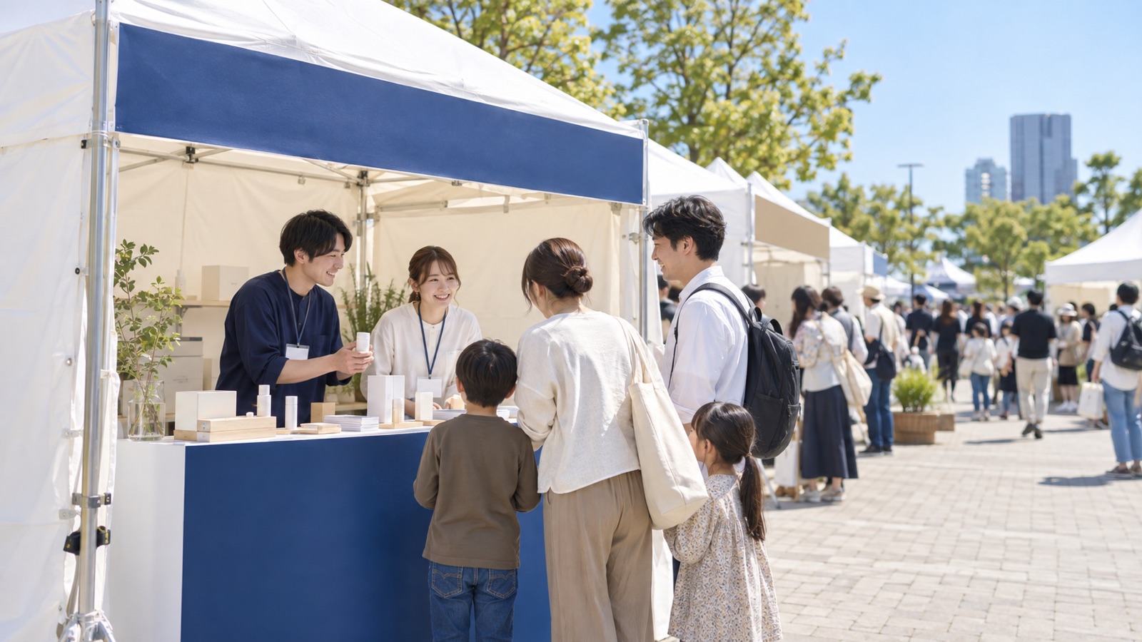 イベントブースのデザイン｜屋外・商業施設・フェスで決める8つのこと