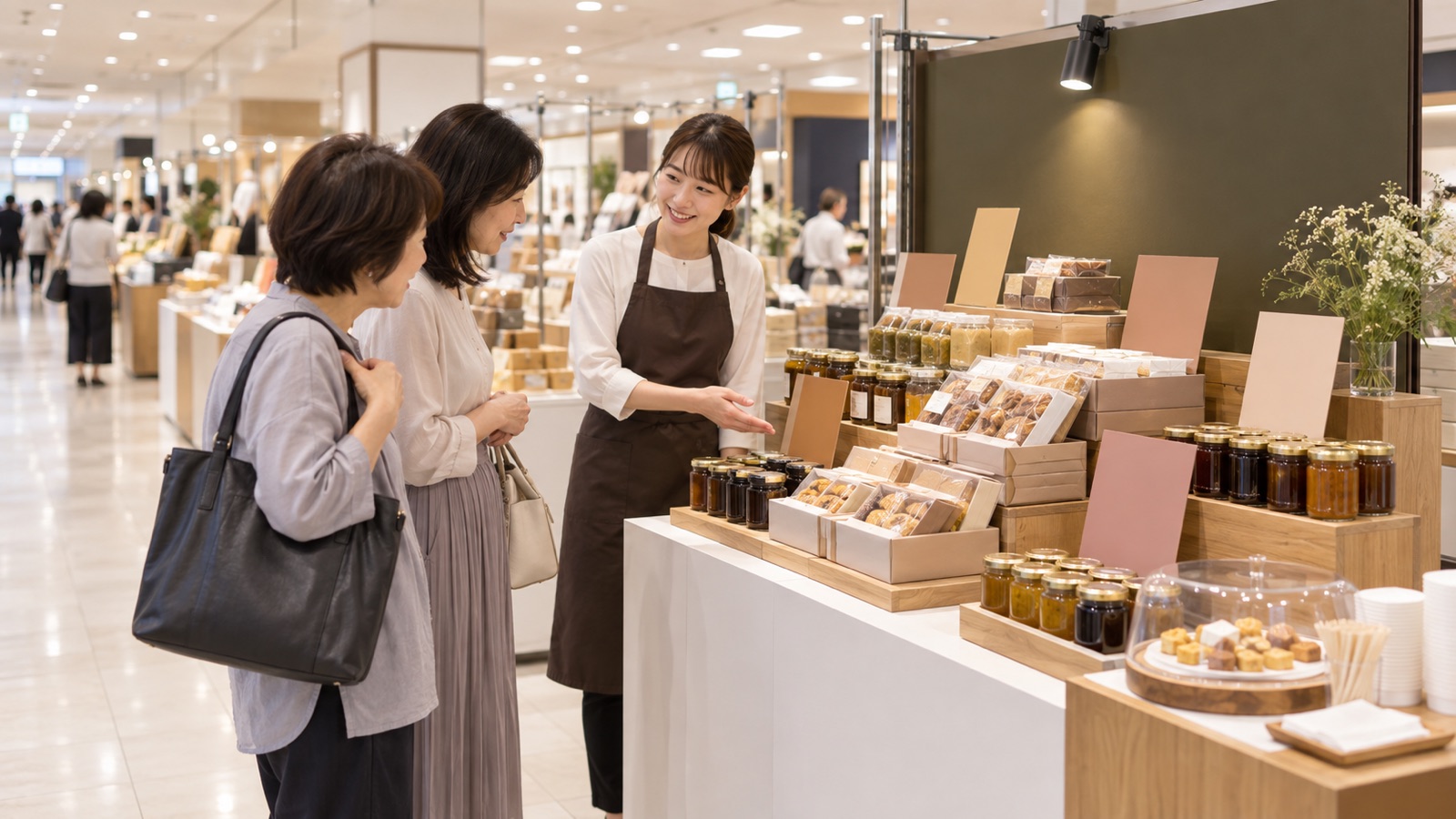 催事の集客方法｜百貨店の催事場で足を止めてもらう売り場と施設の決まり