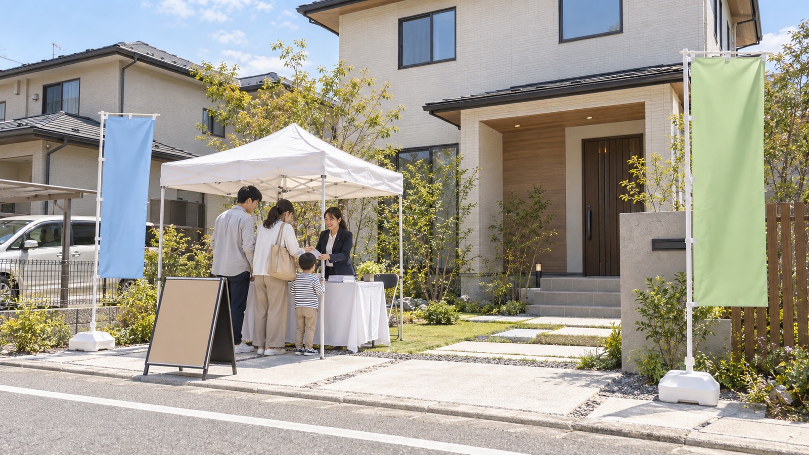 住宅イベントの集客｜種類別に誰が来るか・家族連れが来る会場の準備