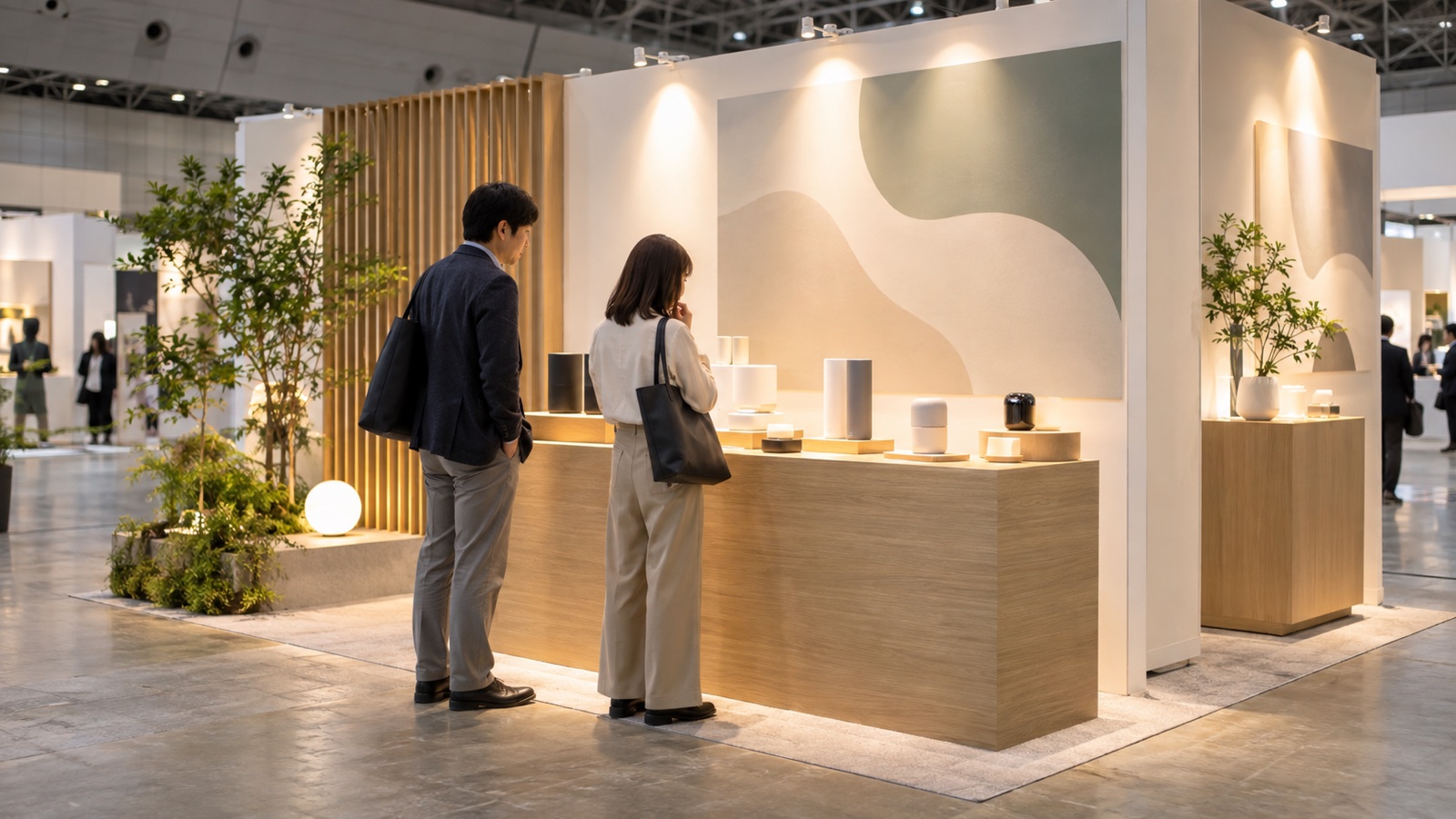 おしゃれな展示会ブースの7つの要素｜足すより減らすと良く見える