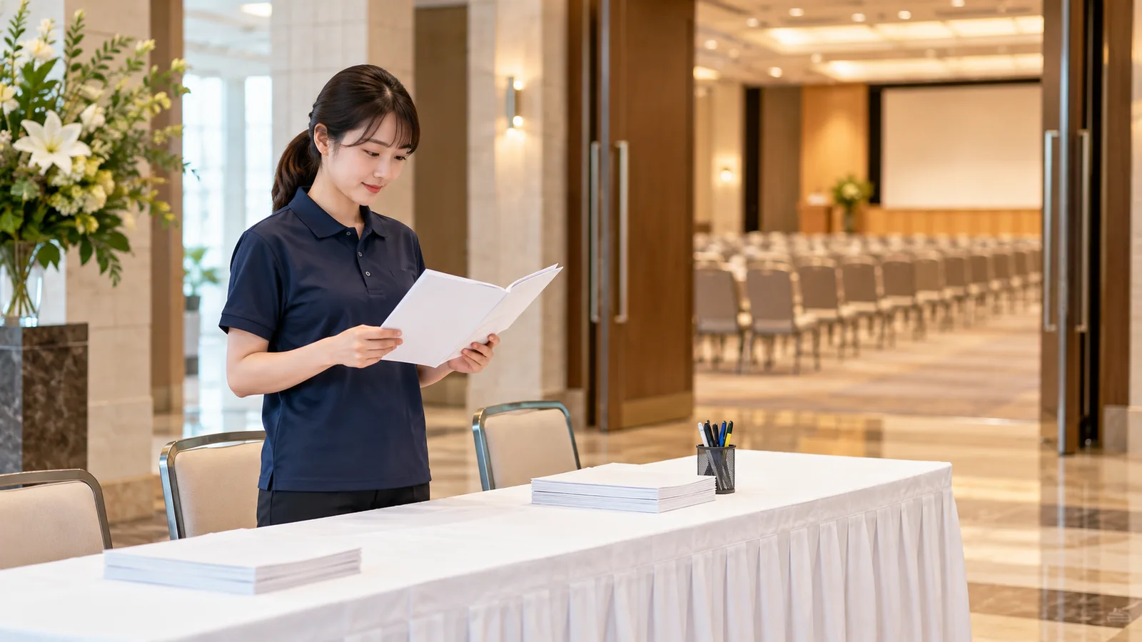 イベント運営マニュアルの作り方｜当日スタッフ用の項目とテンプレート